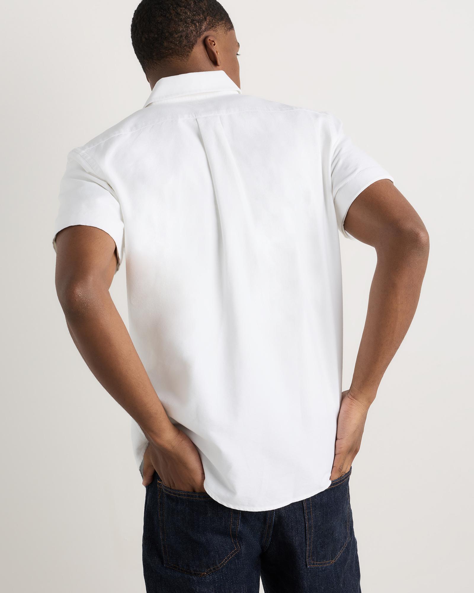 Quince | Men's Short Sleeve Oxford Shirt Organic Cotton Product Image