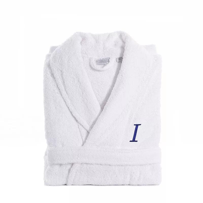 Linum Home Textiles Turkish Cotton Personalized Unisex Embroidered Terry Bathrobe, Adult Unisex,  Product Image