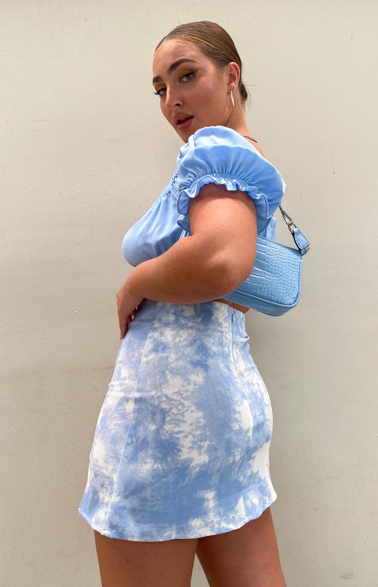 Laura Skirt Tie Dye Denim Baby Product Image