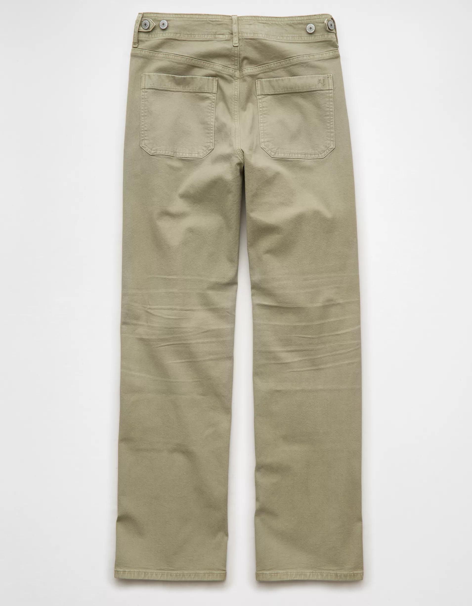 AE Stretch High-Waisted Stovepipe Pant Product Image