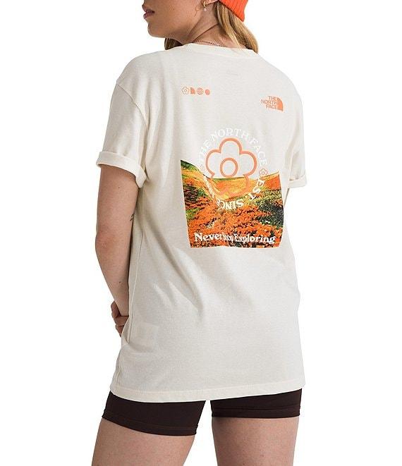 The North Face Short Sleeve Strange Colorful World Flower Field Tee Product Image