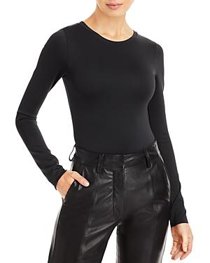 Womens Sculpting Crewneck Bodysuit | Ultra-Soft Matte Breathable Fabric | | Good American by Khlo Kardashian Product Image