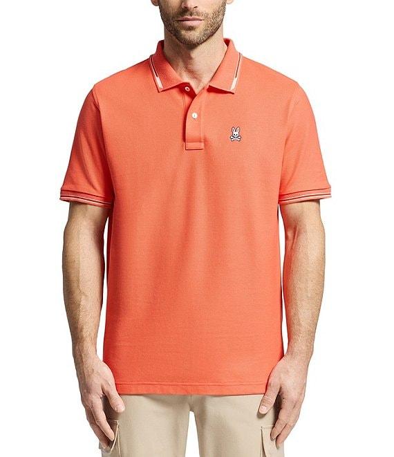 Psycho Bunny Stirling Pique Short Sleeve Polo Shirt Product Image
