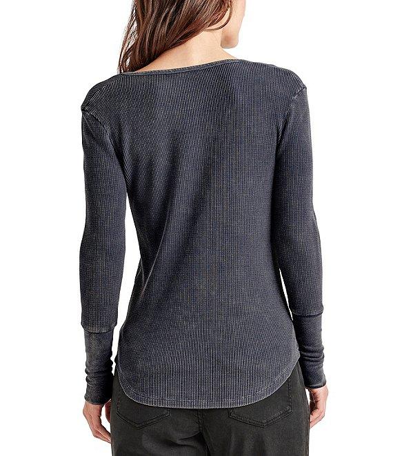 Splendid Thermal Forever Henley Long Sleeve Shirt Product Image