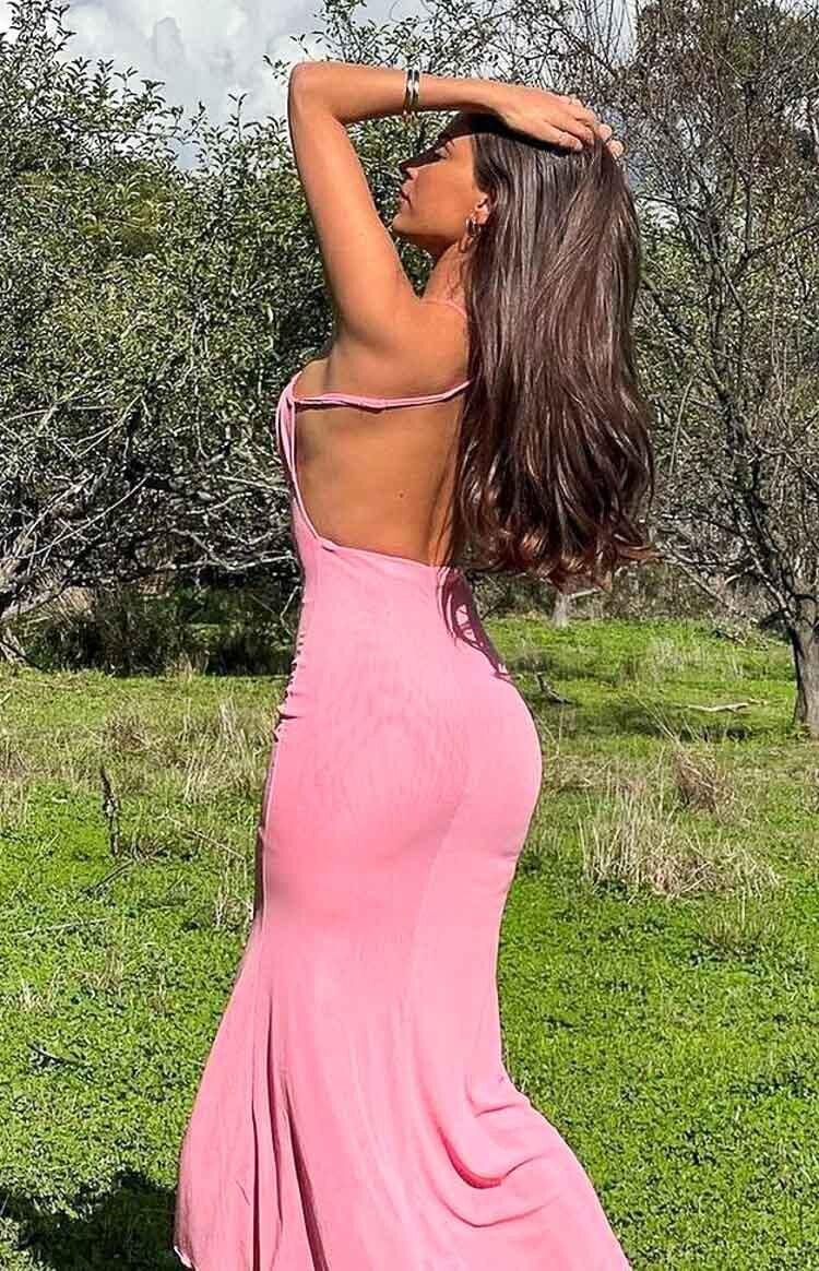 Elysium Pink Maxi Dress Baby Product Image