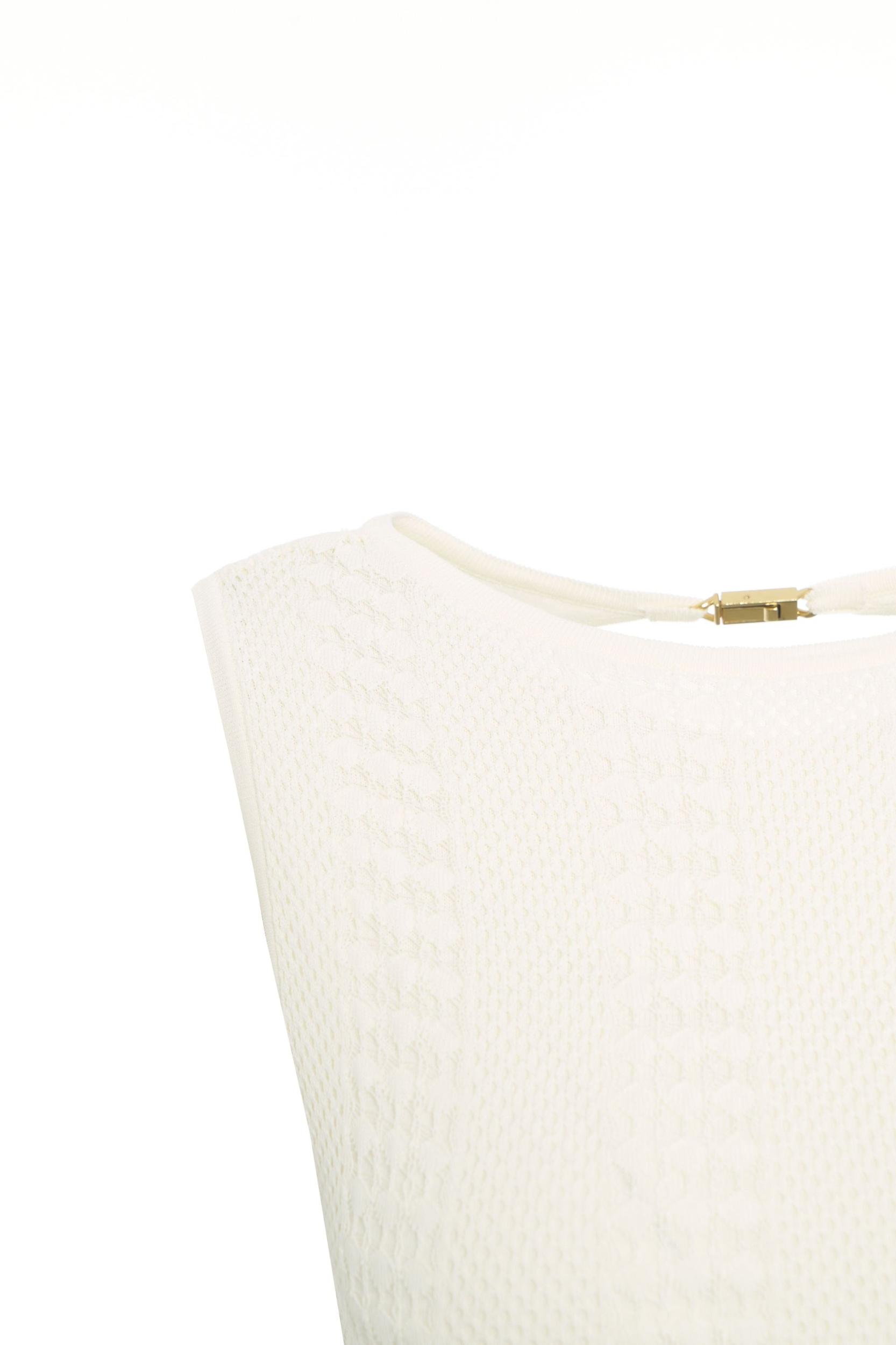 Lace crochet maxi dress Product Image