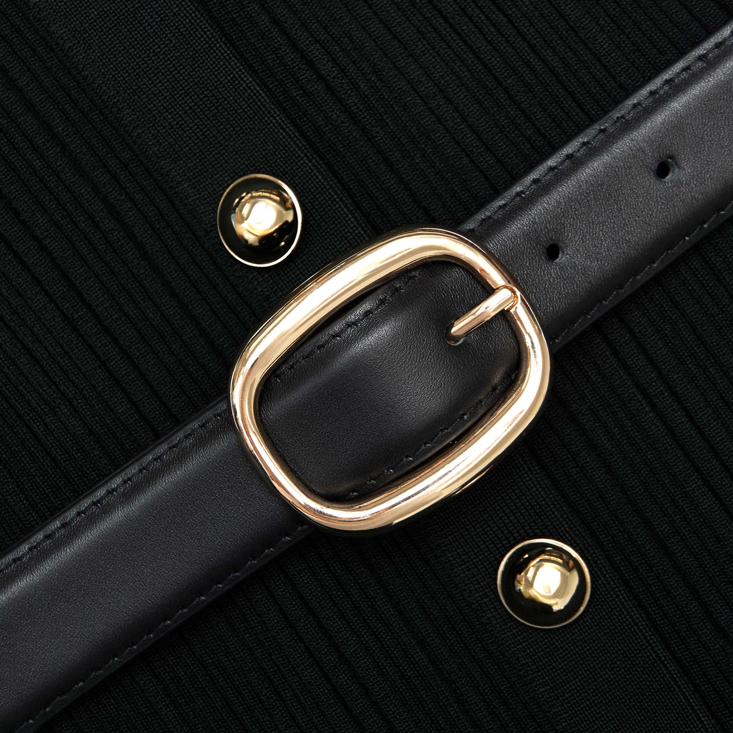 Black Bandeau Knit Maxi Dress Product Image