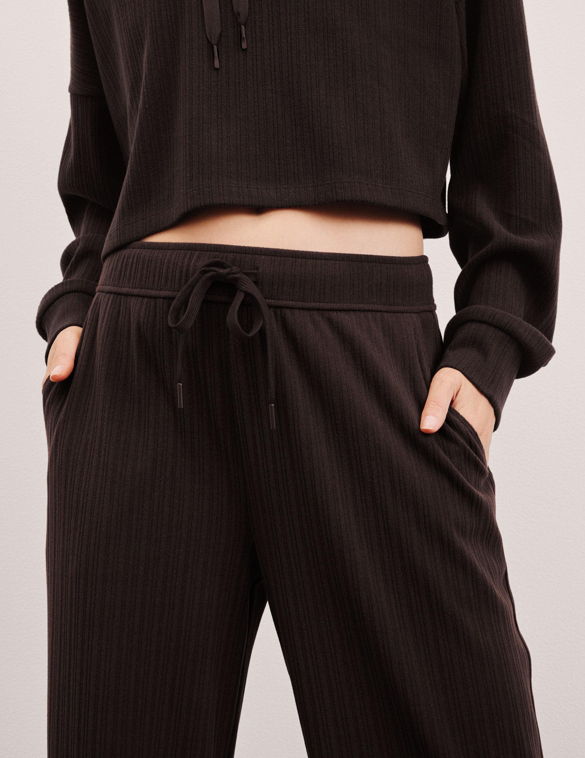 Breathe Easy Ribbed Wide Leg Pant Product Image