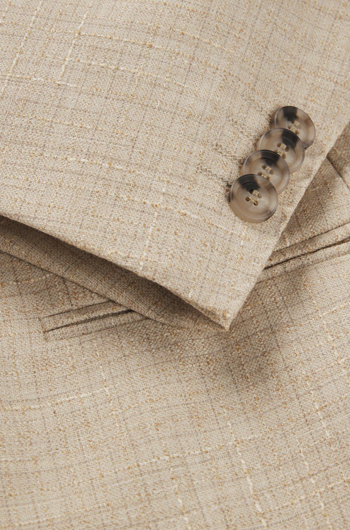 BOSS - Two-piece suit in patterned tweed - White Product Image