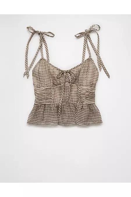 AE Corset Peplum Top Women's Product Image