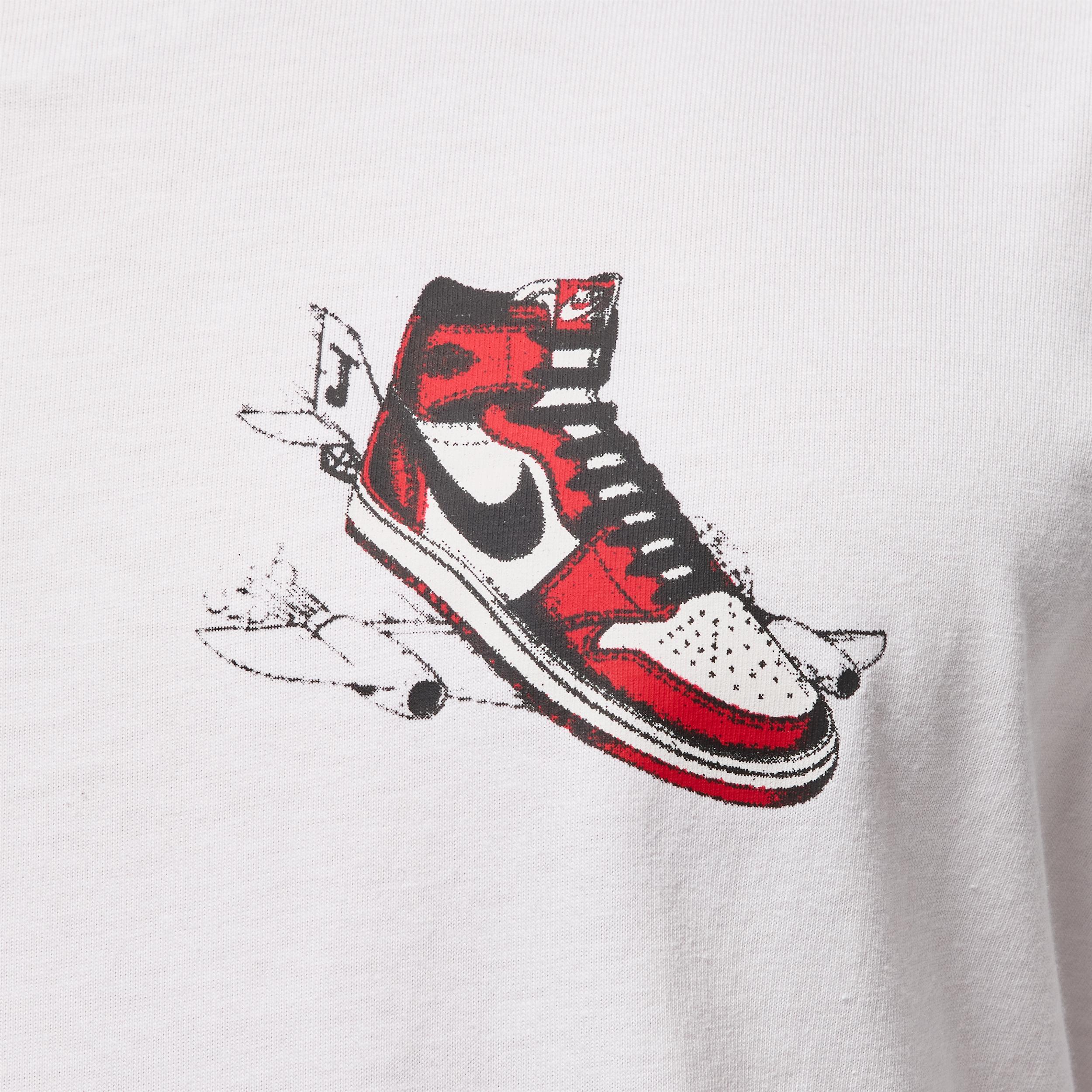 Mens Jordan AJ1 T-Shirt | HQ8972-100 Product Image