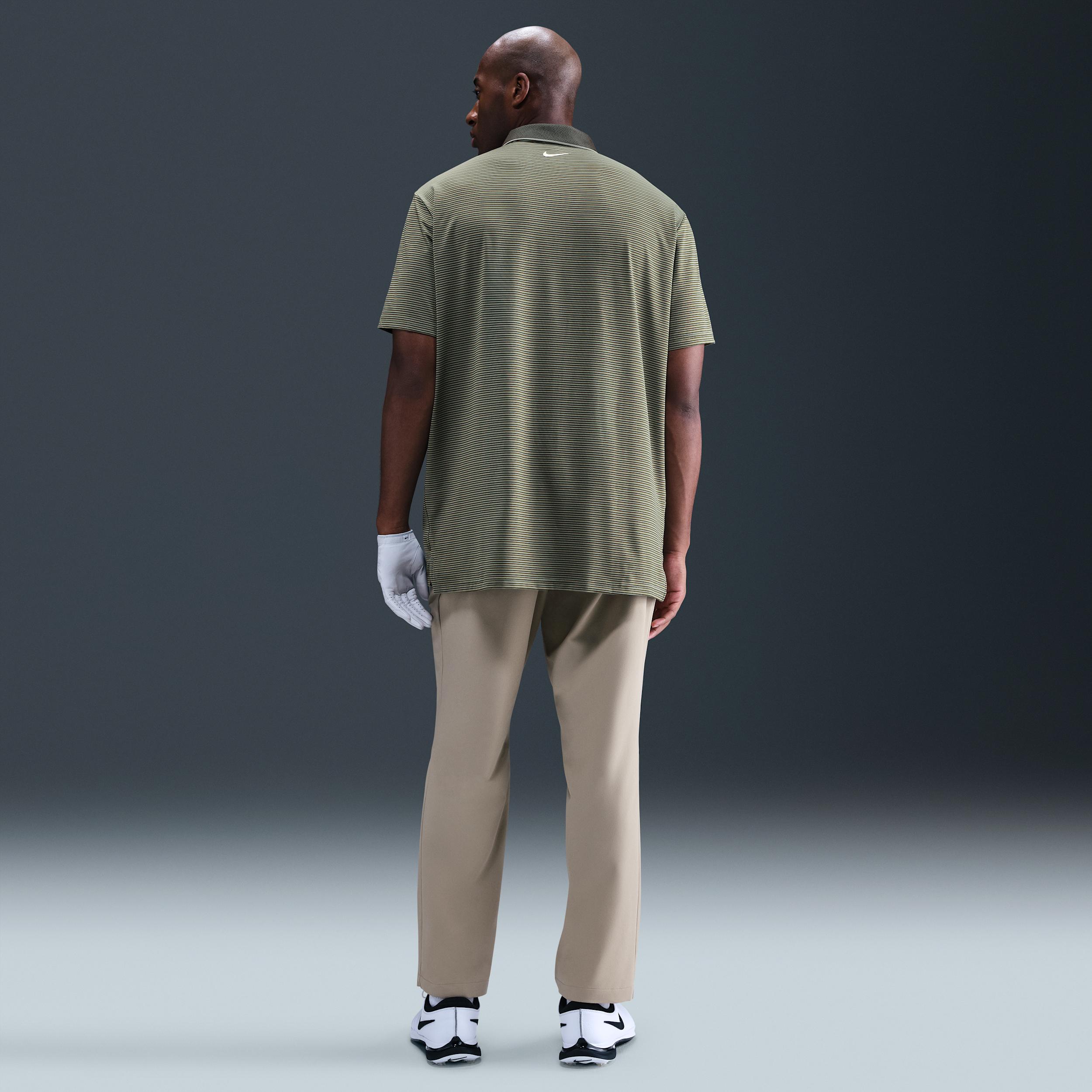 Nike Mens Tour Dri-FIT Striped Golf Polo | FZ7479-237 Product Image