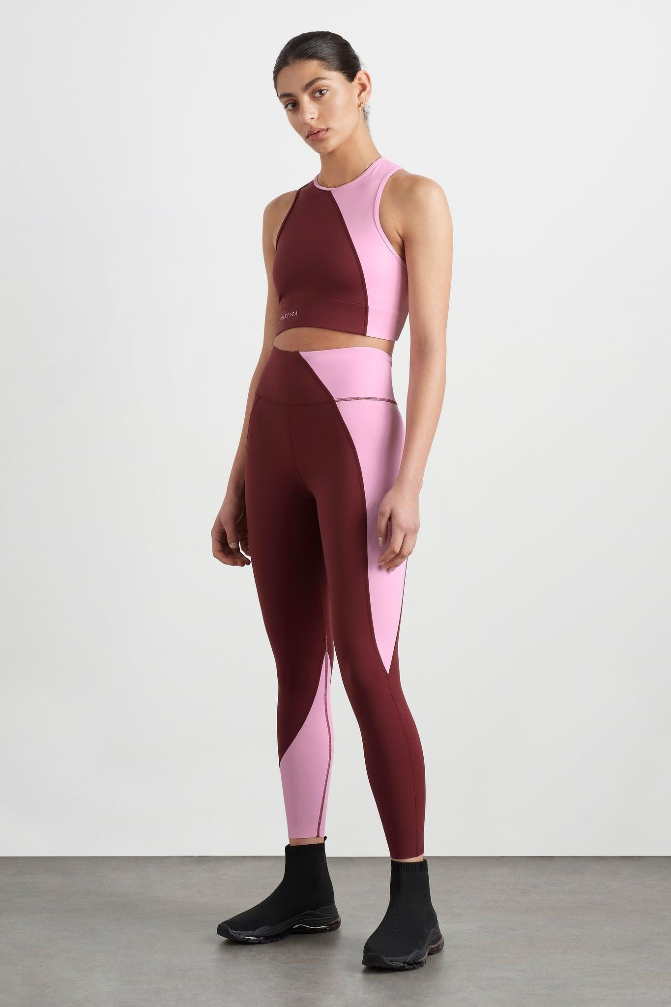 High Rise Colour Block 7/8 Legging 226 Product Image