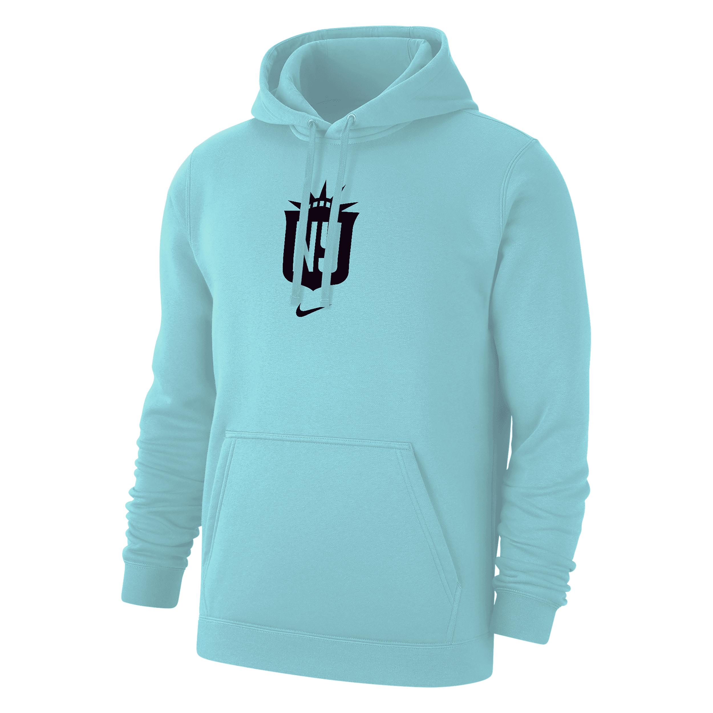 NJ/NY Gotham FC Club Nike Mens NWSL Fleece Pullover Hoodie | M31777FW25-COP Product Image