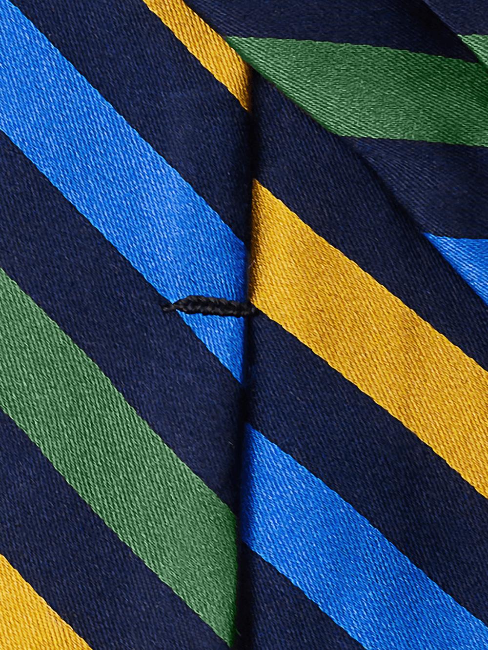 Stripe Woven Silk Tie - Multi Product Image