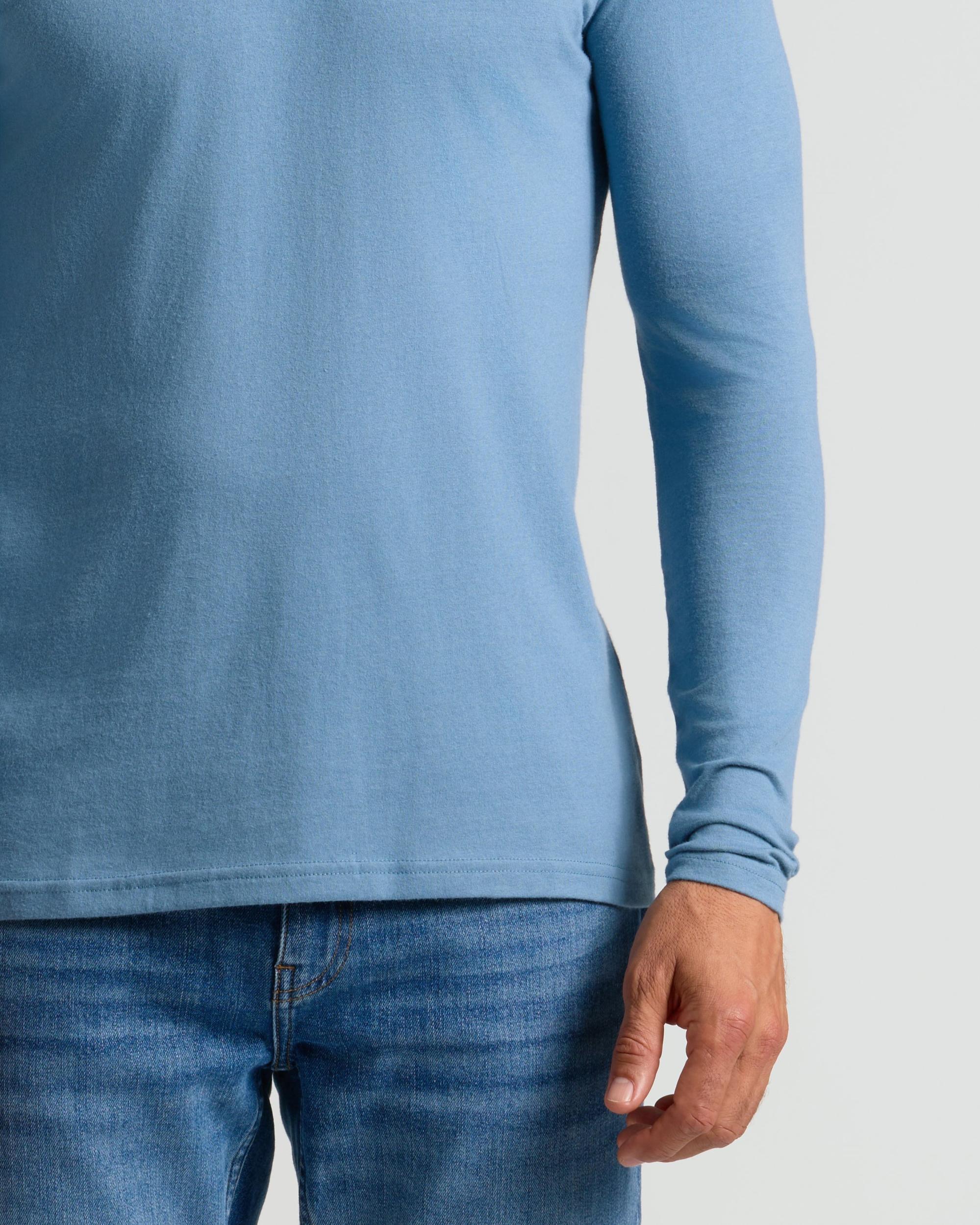 Indigo Classic Long Sleeve Crew Neck Product Image