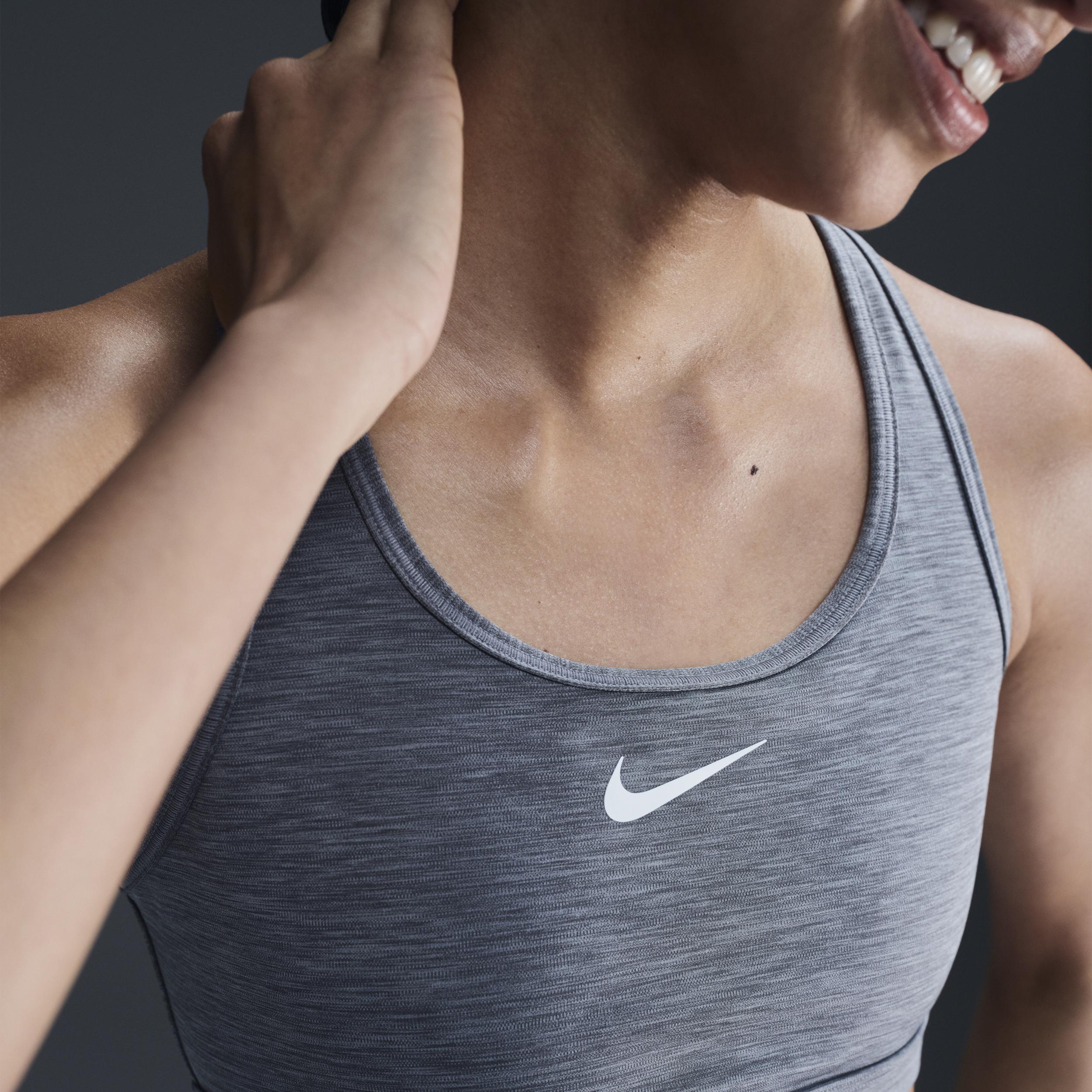 Nike Womens Swoosh Medium Support Padded Sports Bra | DX6821-086 Product Image
