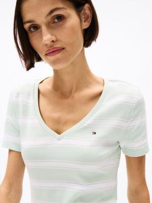 V-Neck Stripe Favorite T-Shirt Product Image