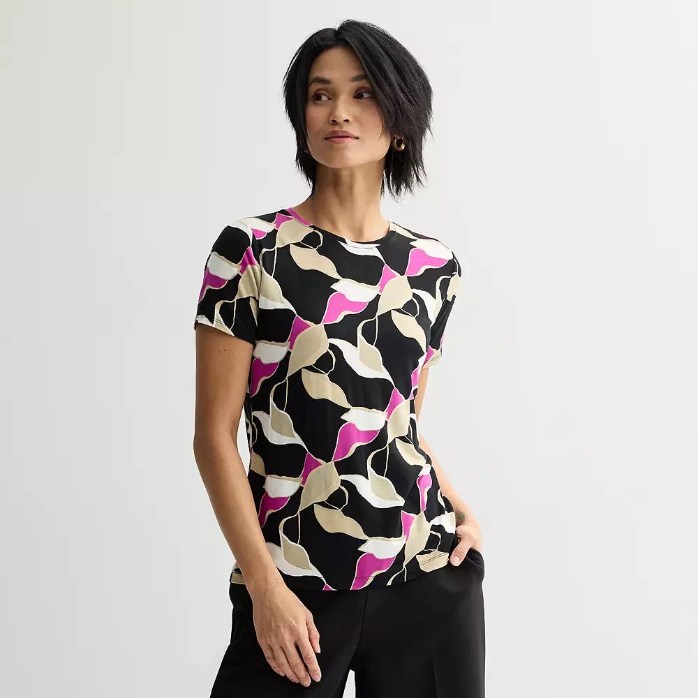 Women's Nine West Essential Crewneck Tee,  Product Image