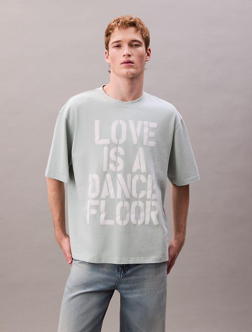 Marc Hundley Pride Love Is A Dance Floor Relaxed T-Shirt Product Image