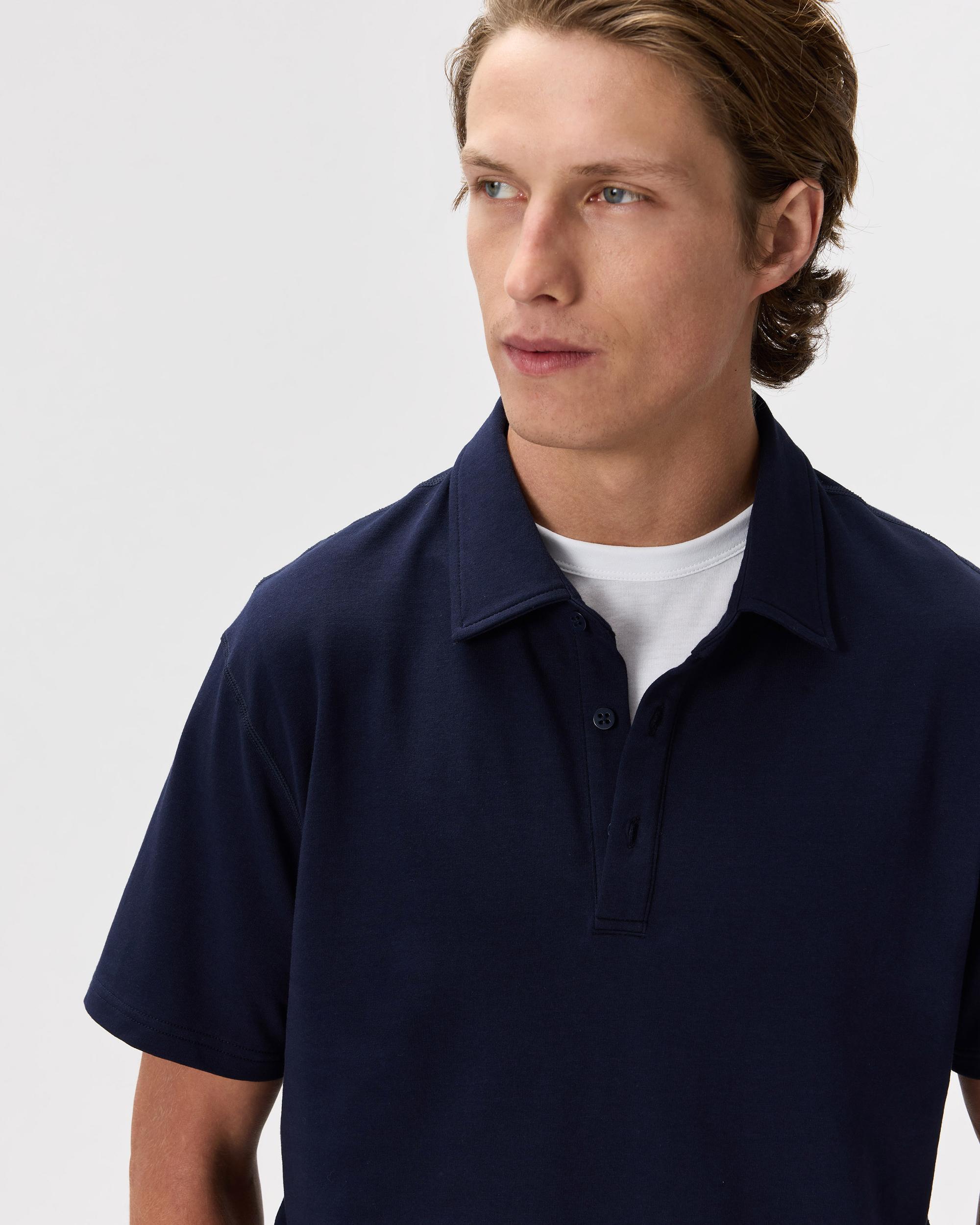 Quince | Men's Flex Curve Polo Organic Cotton Product Image