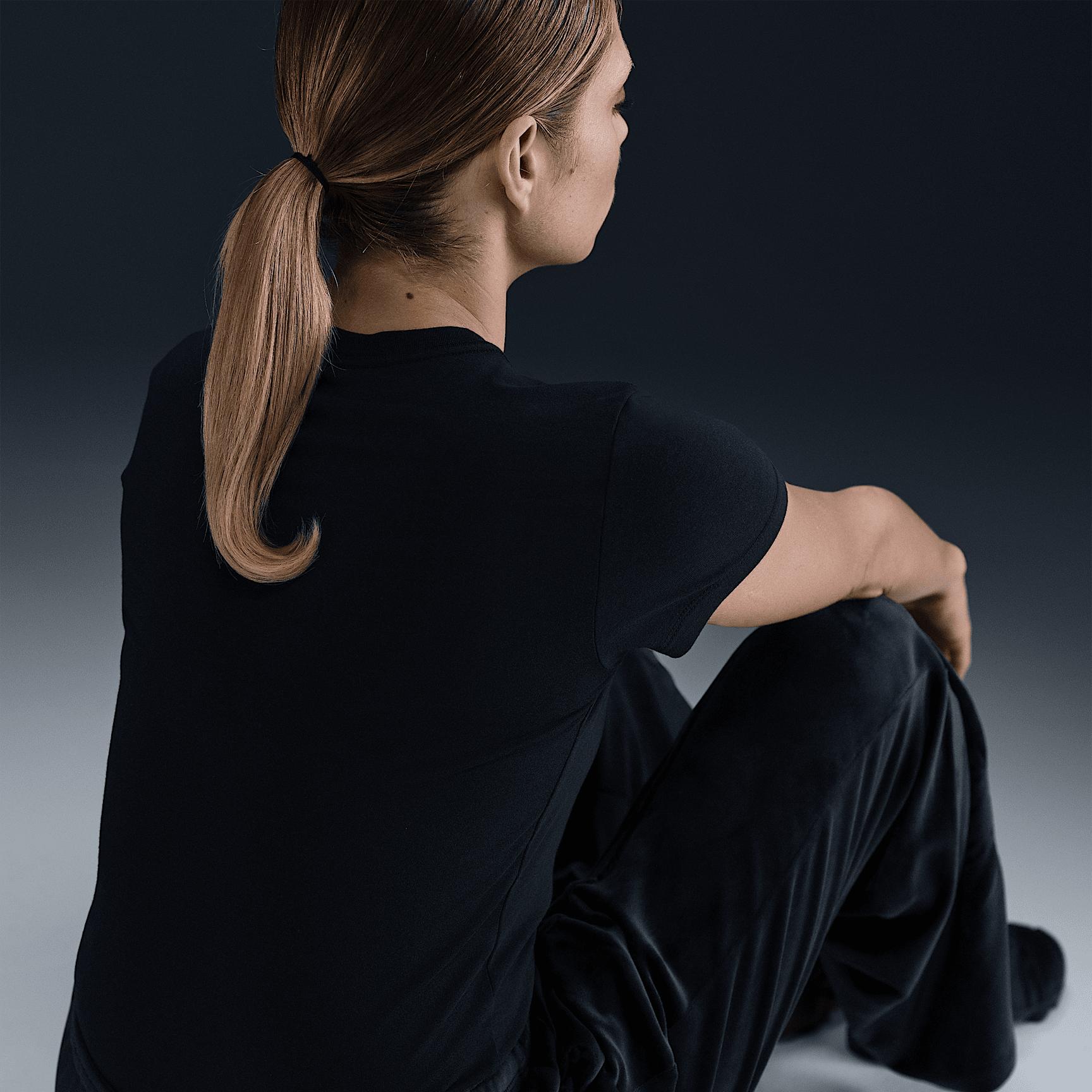 Womens Nike Sportswear Chill Knit Slim Cropped T-Shirt | HV6408-100 Product Image