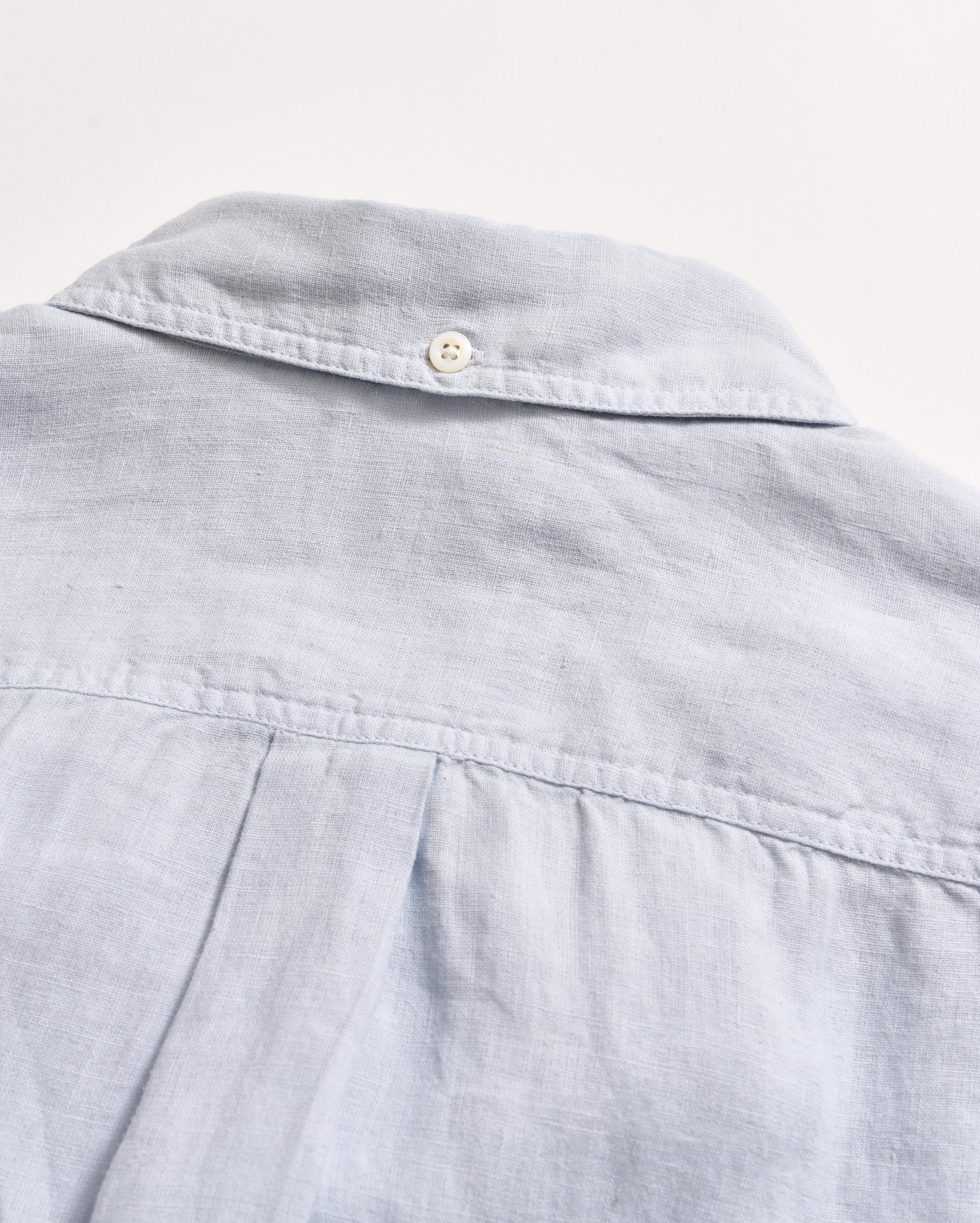 Short Sleeve Linen Tuscumbia Shirt Button Down -  Product Image