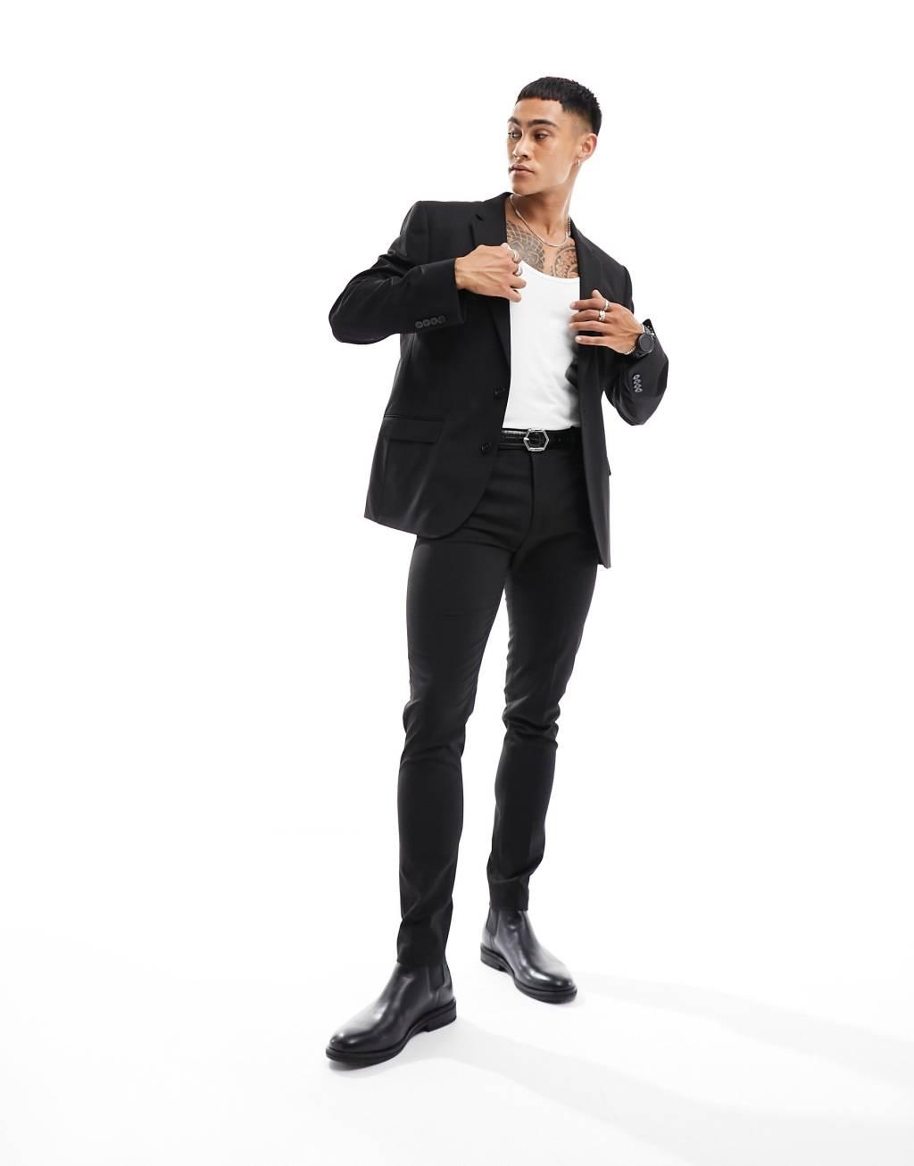 ASOS DESIGN slim suit jacket Product Image