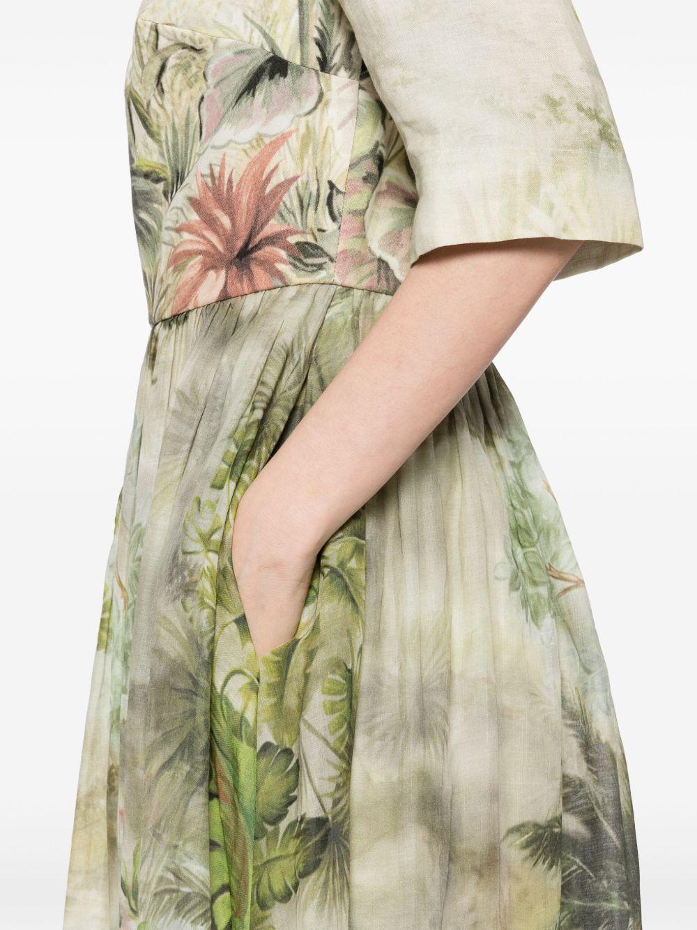 safari-print dress Product Image