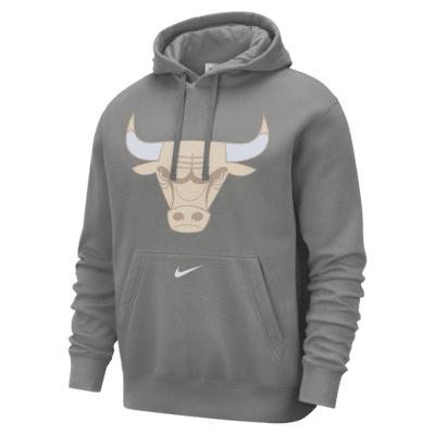 Chicago Bulls Club City Edition Men's Nike NBA Fleece Pullover Hoodie Product Image