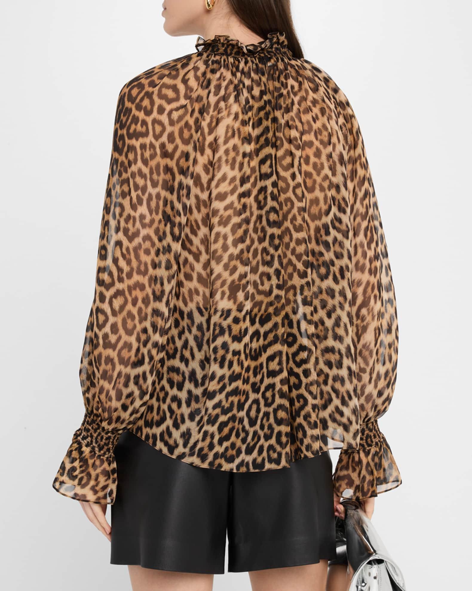 Catwalk Norah Tie-Neck Peasant Blouse Product Image