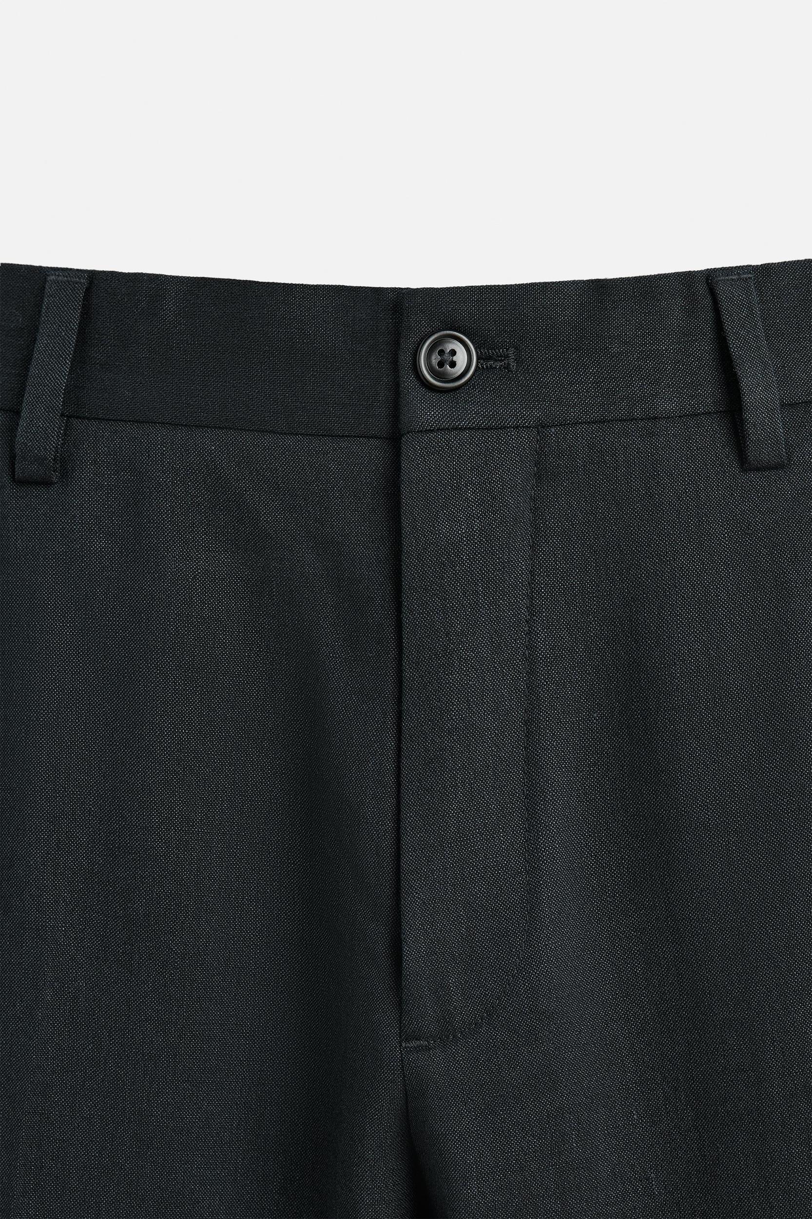 HEMP WOOL SUIT PANTS Product Image