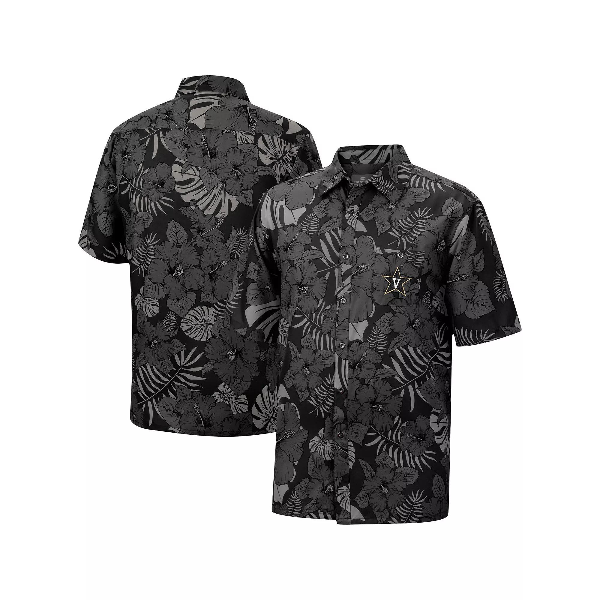 Mens Colosseum Crimson Alabama Crimson Tide The Dude Camp Button-Up Shirt Product Image