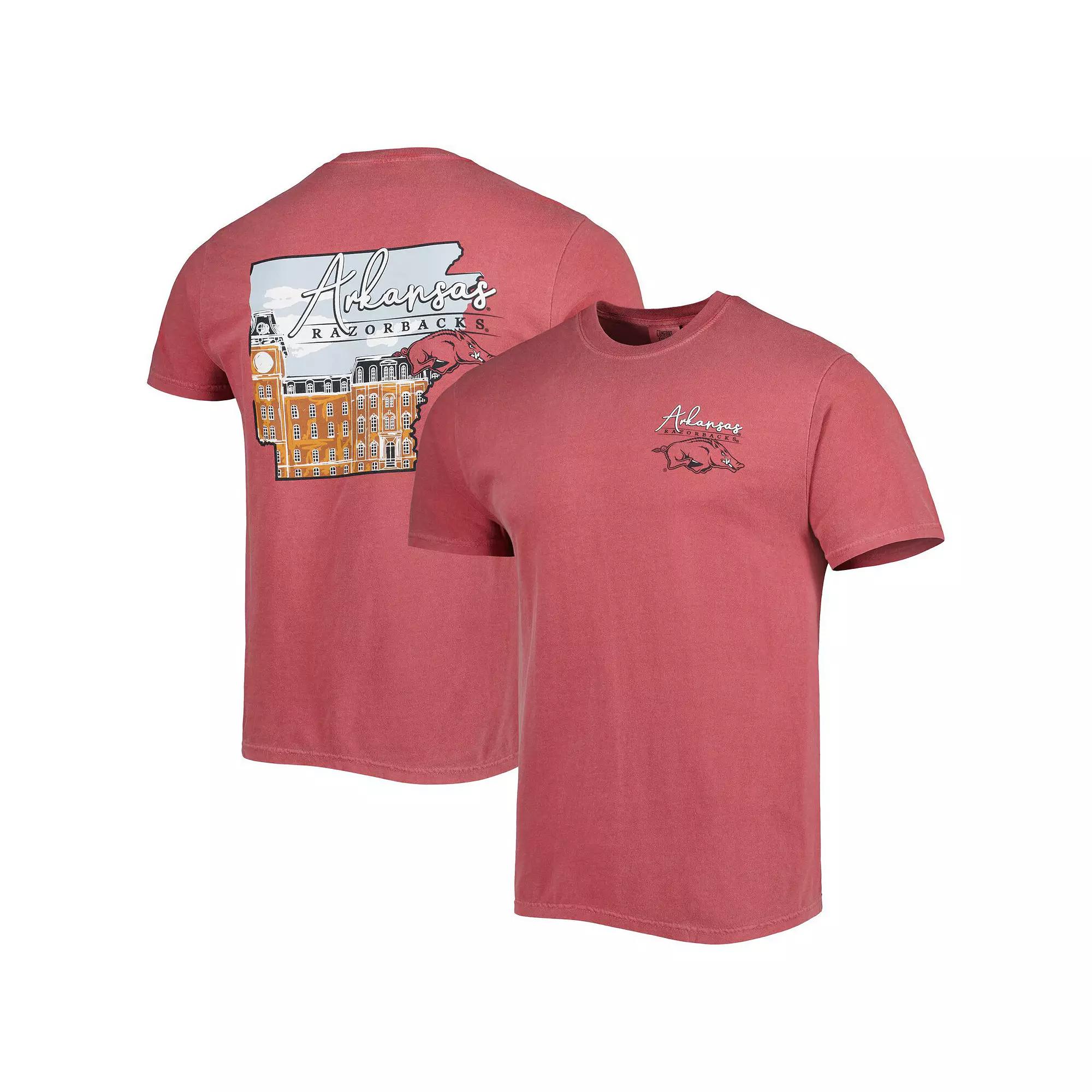 Men's Crimson Arkansas Razorbacks Hyperlocal T-Shirt, Size: Large, Red Product Image