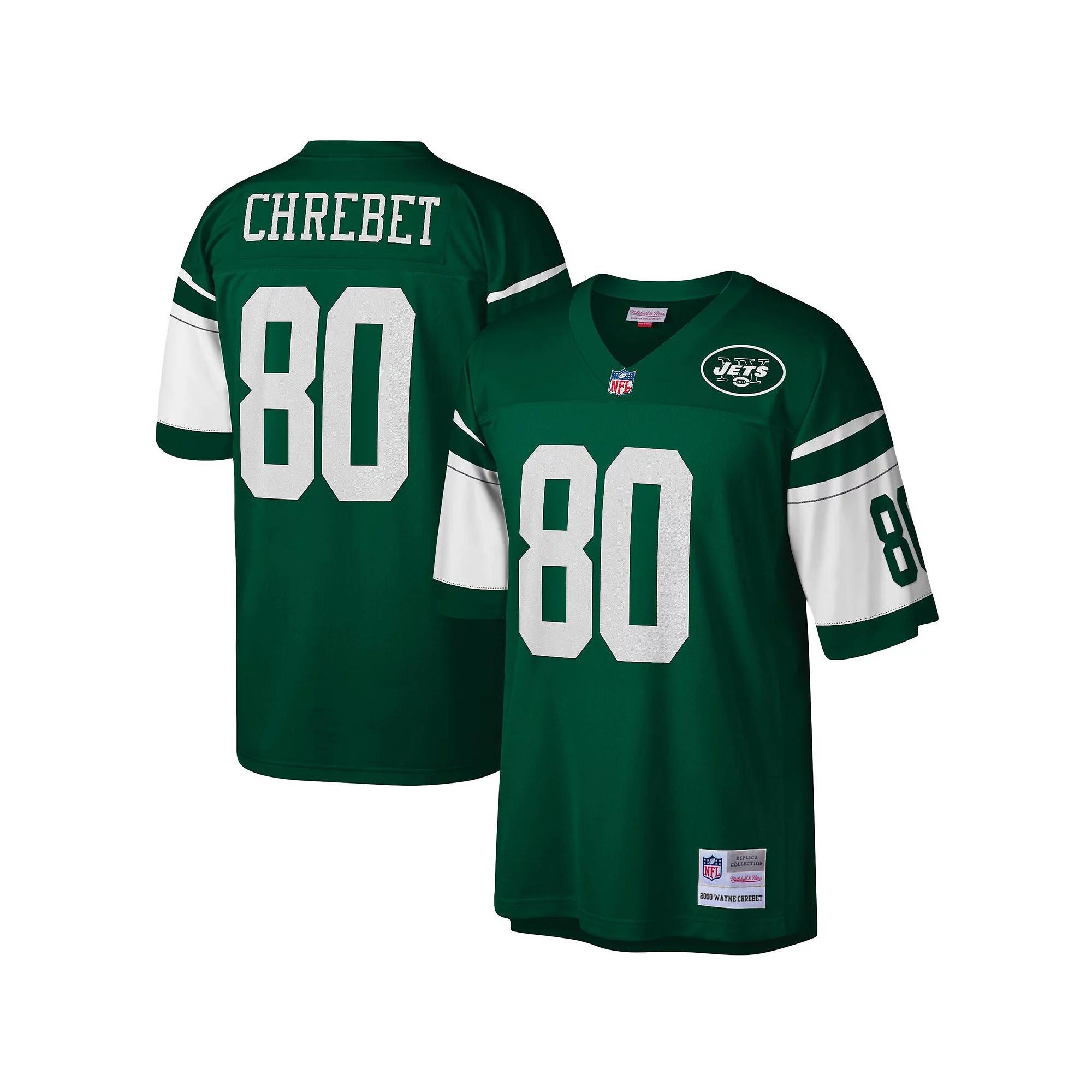 Mens Mitchell & Ness Wayne Chrebet New York Jets Legacy Replica Jersey Product Image