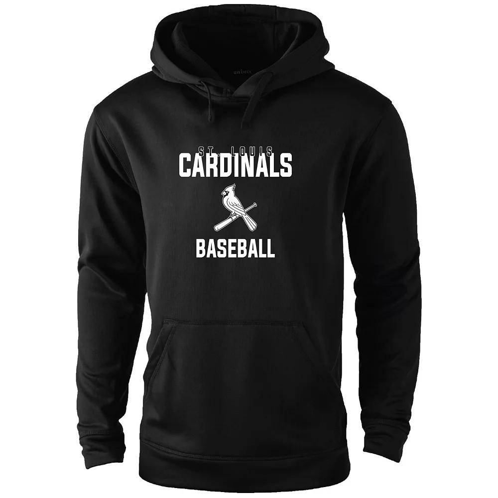 Men's Dunbrooke Black St. Louis Cardinals Champion Pullover Hoodie,  Product Image