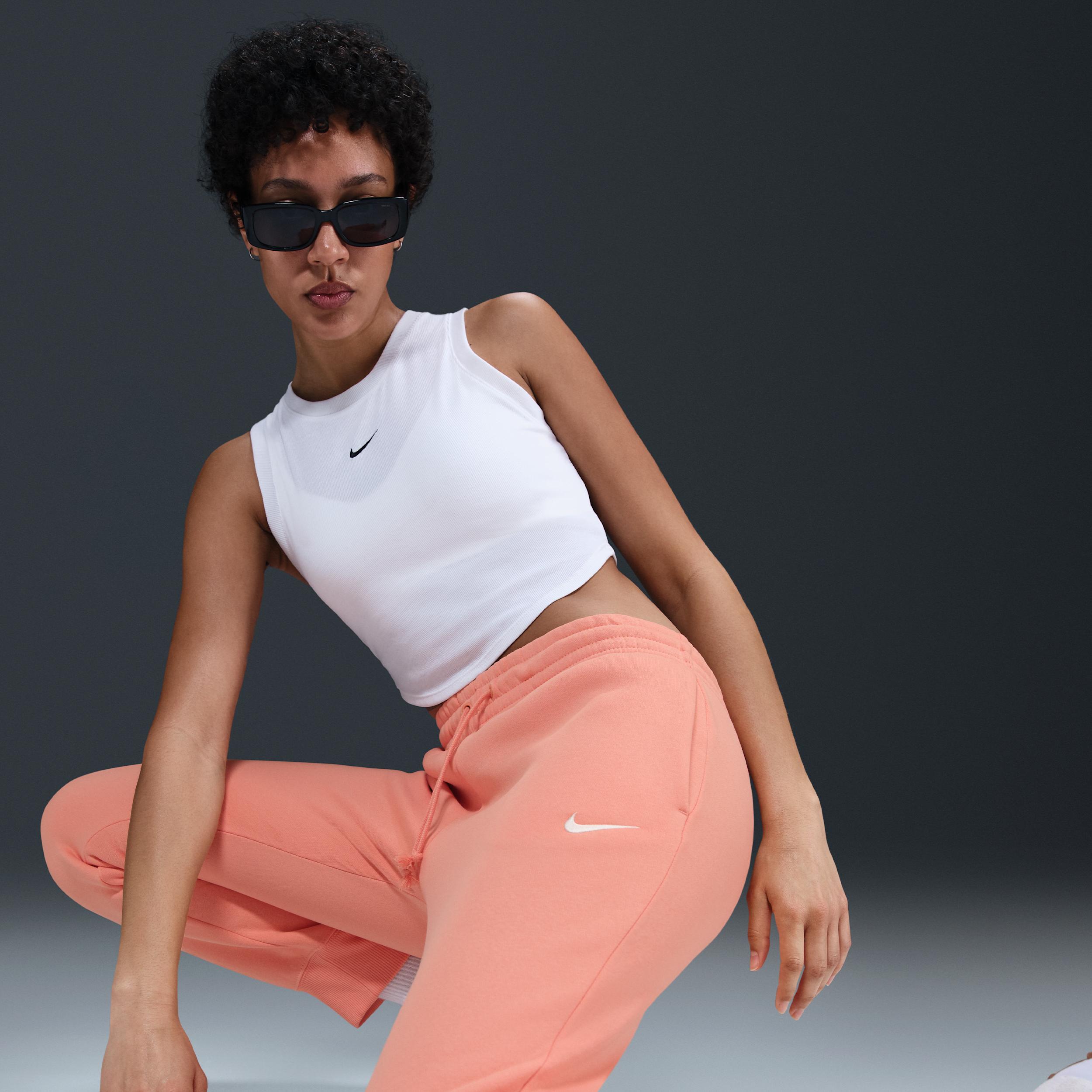 Women's Nike Sportswear Phoenix Fleece Mid-Rise Sweatpants Product Image