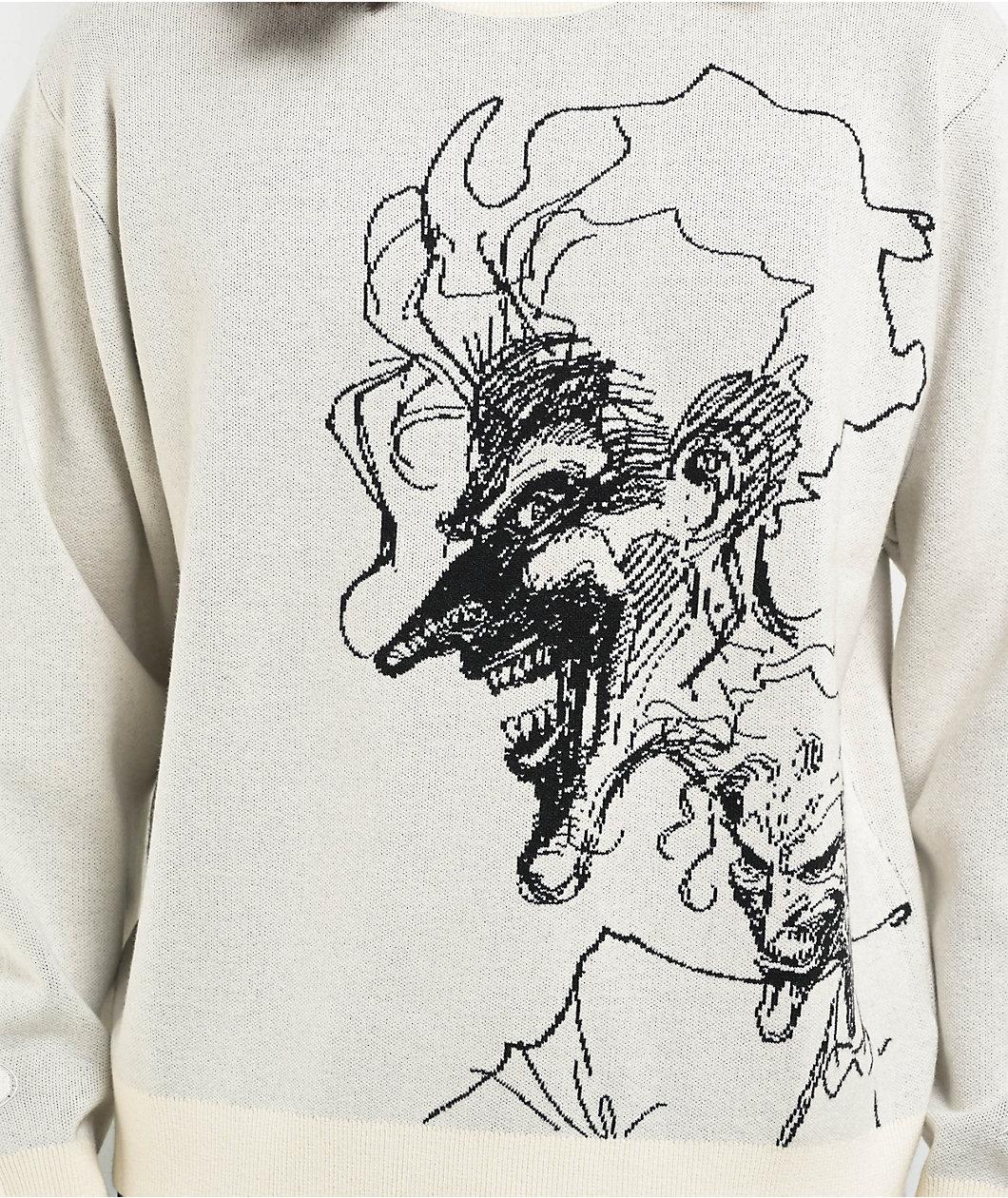 Welcome x Batman Joker Natural Sweater Product Image