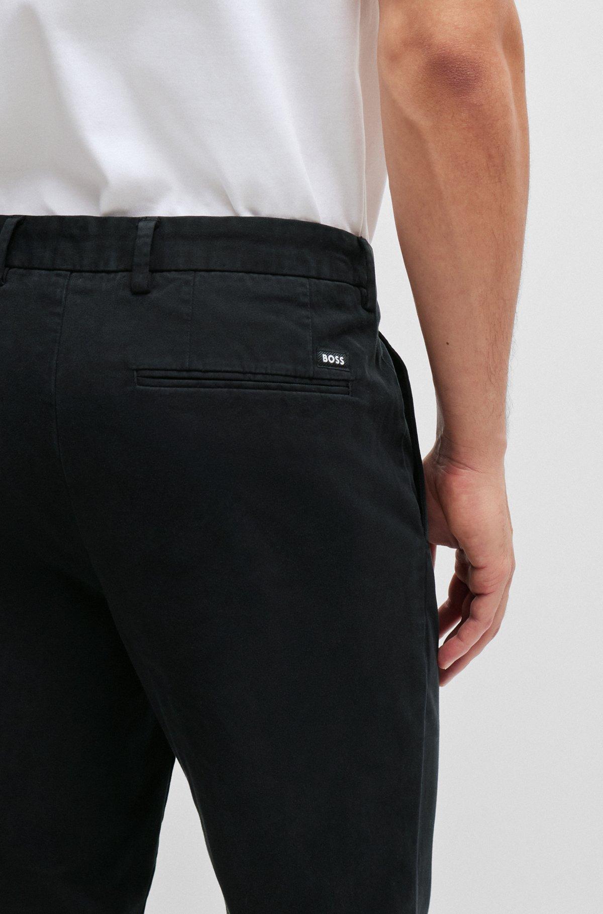 Slim-fit chinos in stretch-cotton gabardine Product Image