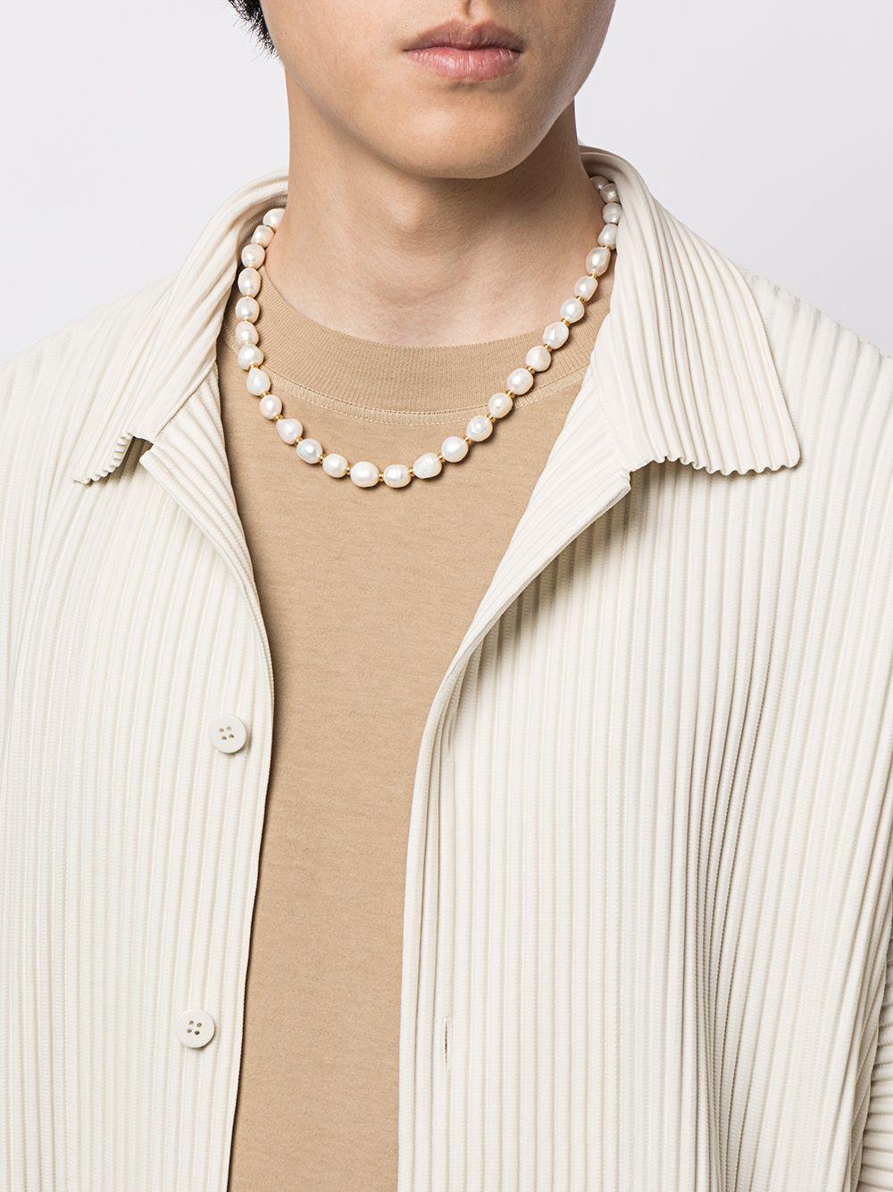 freshwater baroque pearl choker Product Image