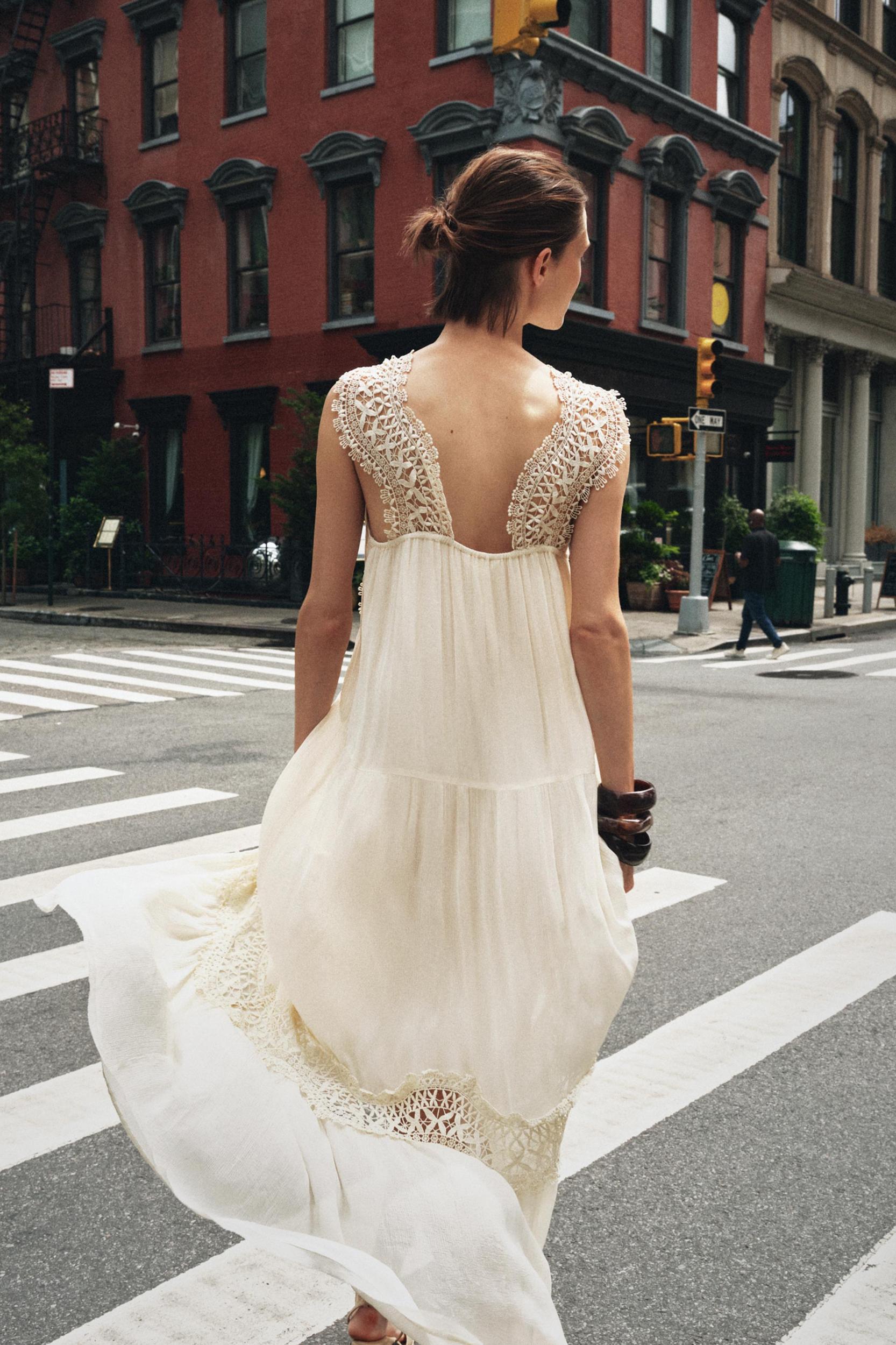 COMBINATION LACE SLIP DRESS Product Image