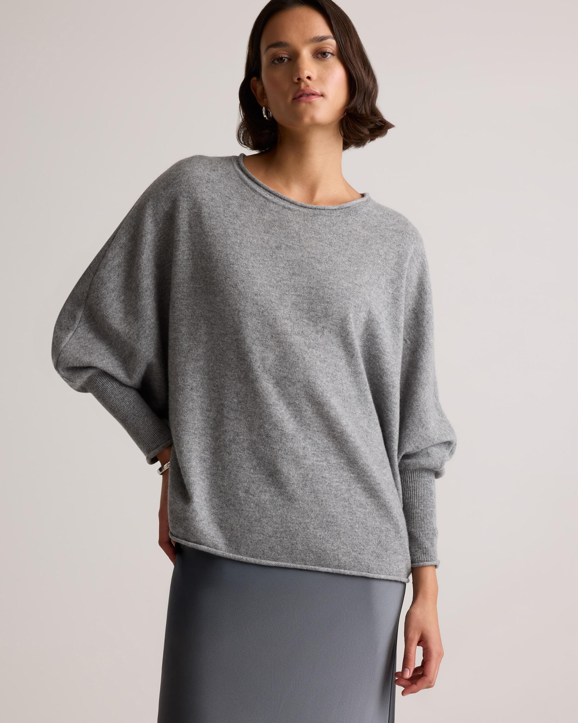 Quince | Women's Mongolian Cashmere Batwing Sweater Size L/XL Product Image