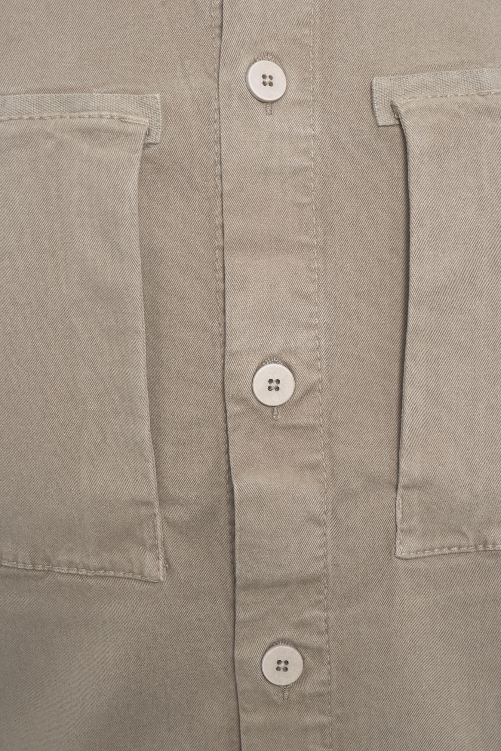 Overshirt with patch pockets Product Image