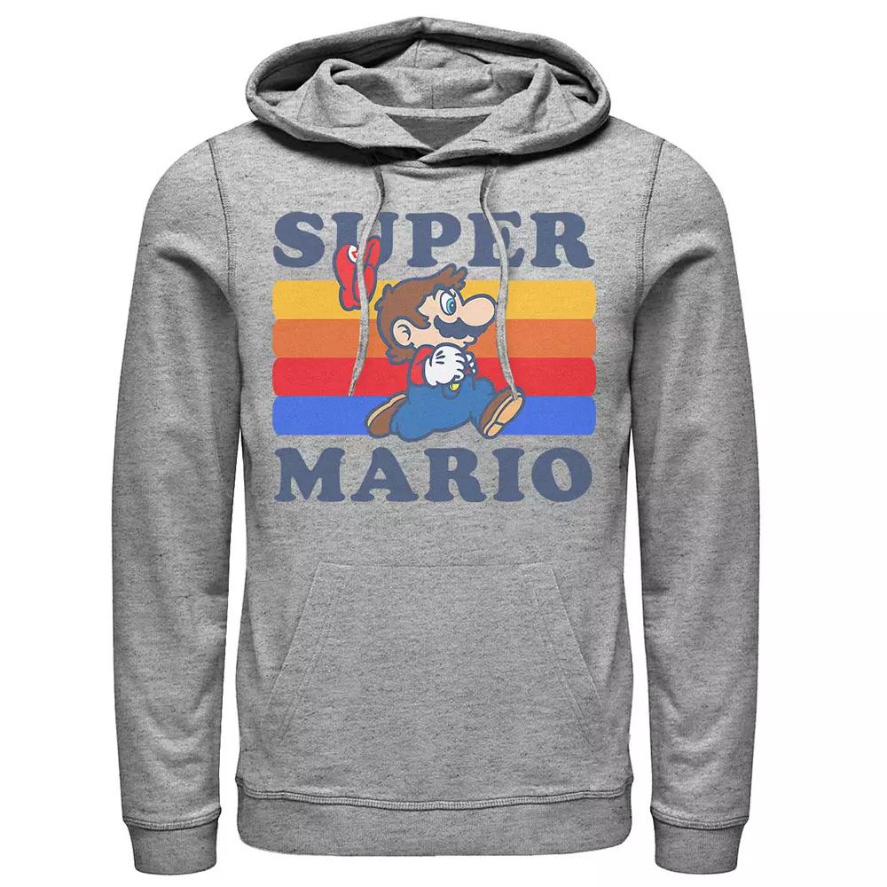 Men's Nintendo Retro Logo Pullover Hoodie,  Product Image