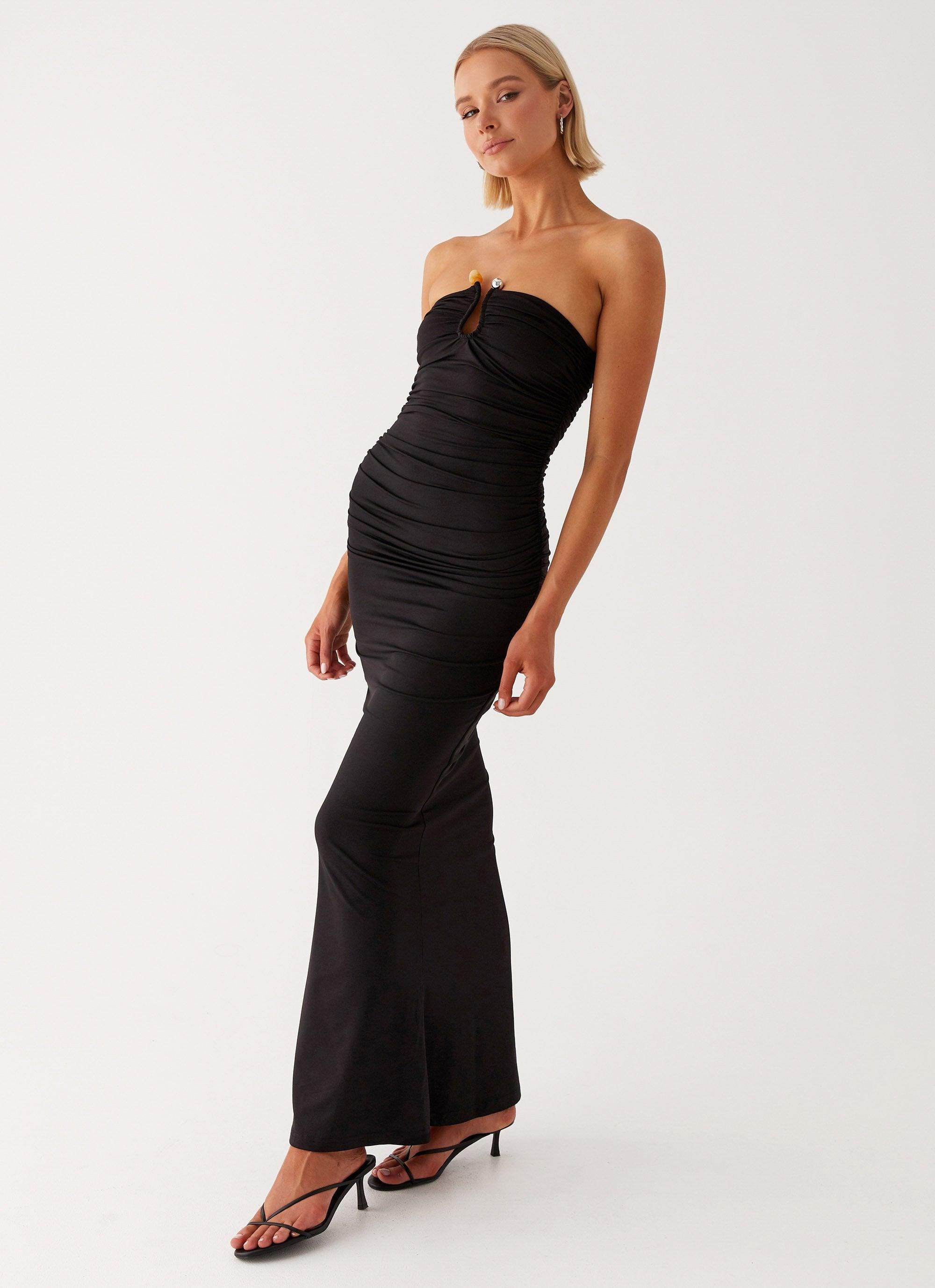 Rudy Maxi Dress - Black Product Image