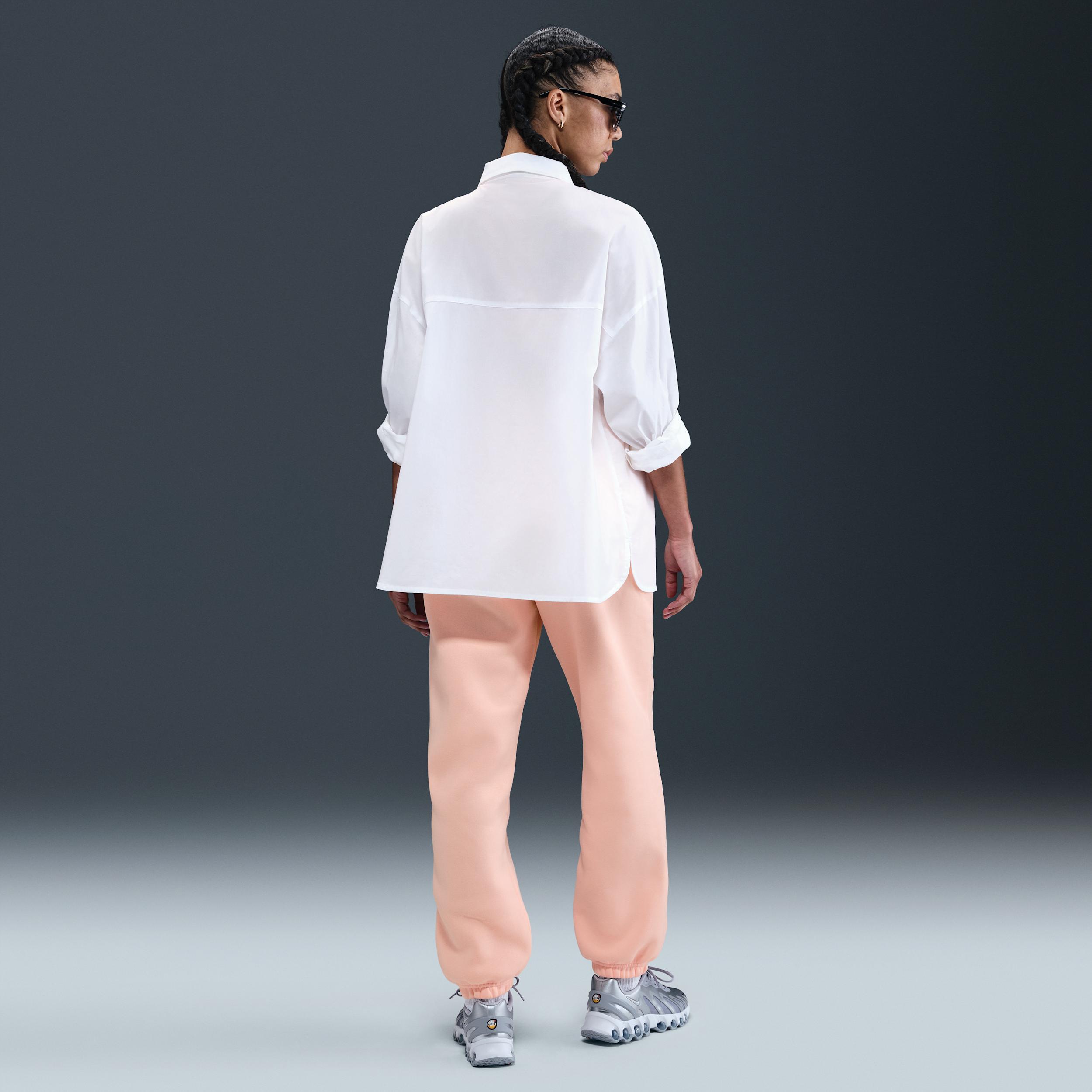 Womens Nike Sportswear Phoenix Fleece High-Waisted Oversized Sweatpants | FZ5996-664 Product Image