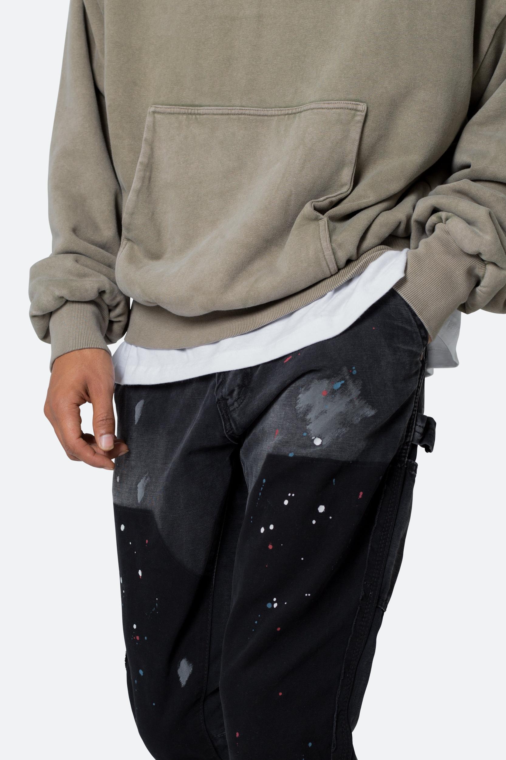 B243 Flare Denim - Black Product Image