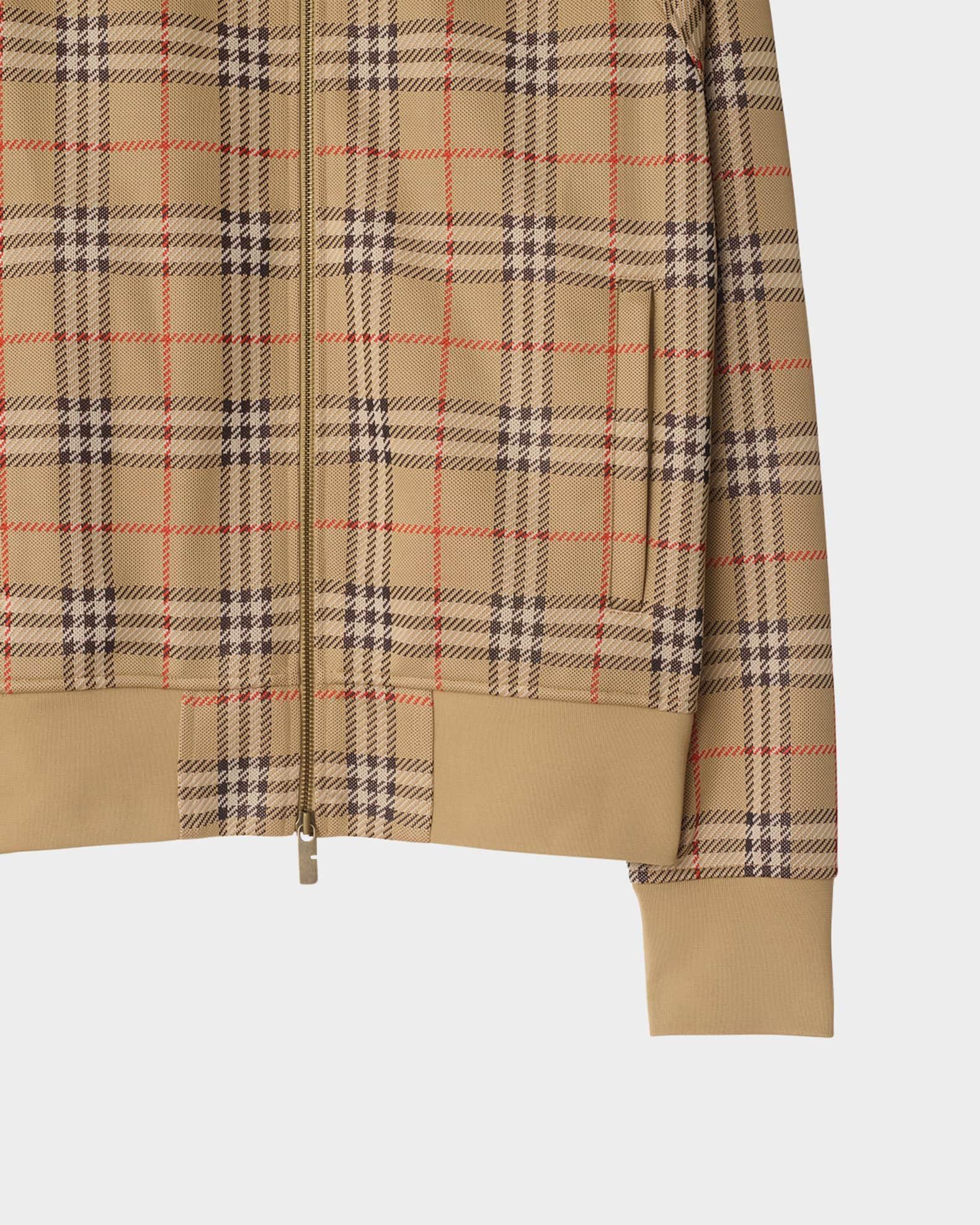 Men's Check Track Jacket Product Image