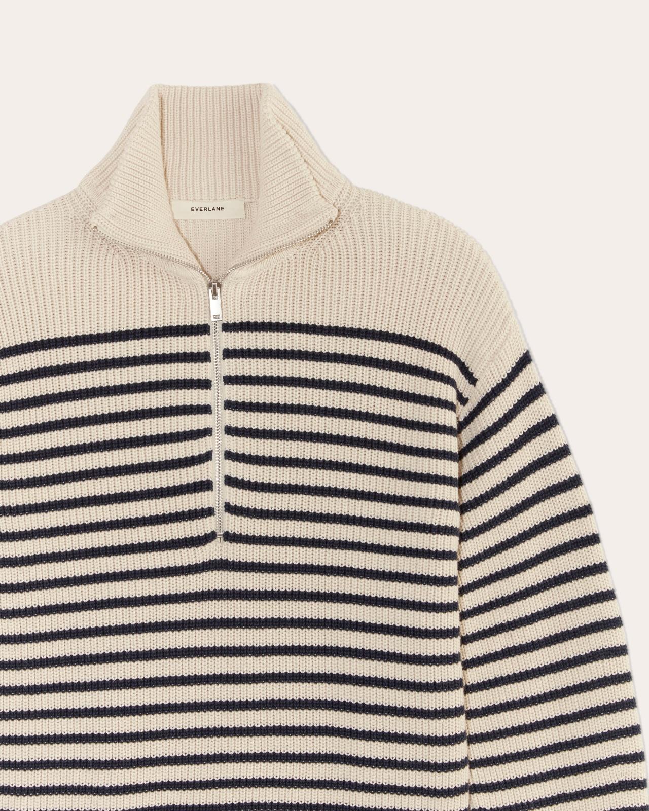 The Half-Zip in Everyday Cotton Product Image