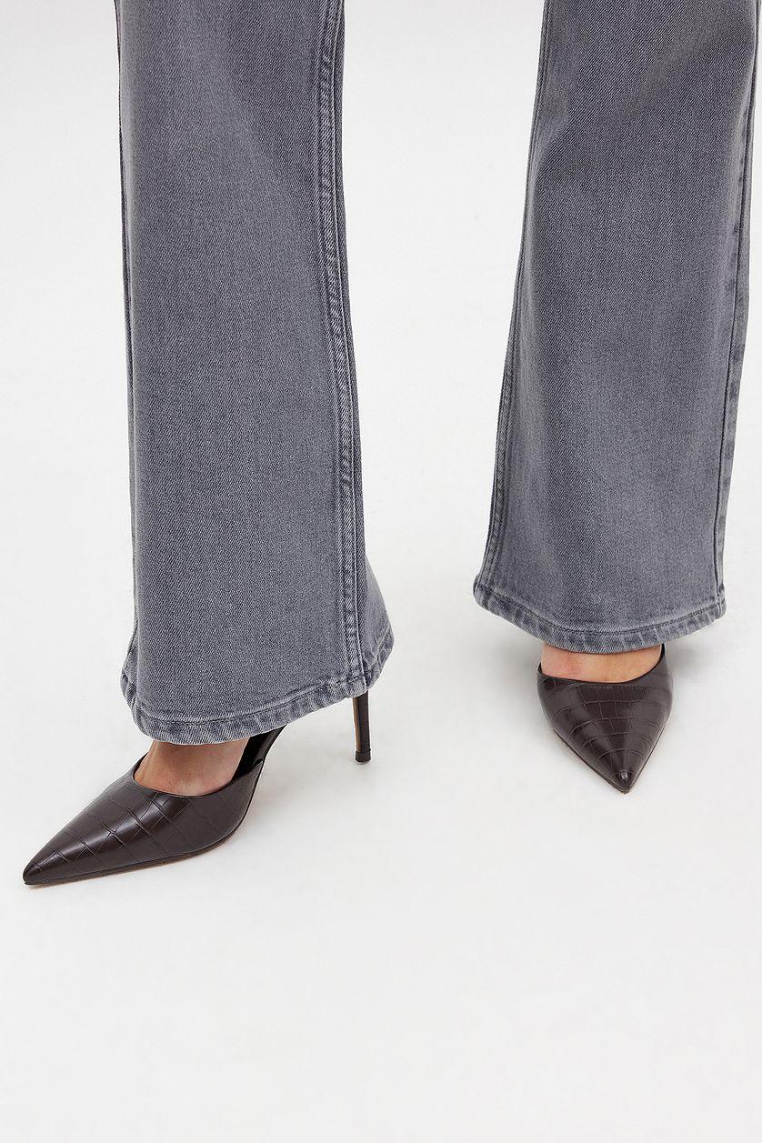 Cut Out Stiletto Pumps Product Image